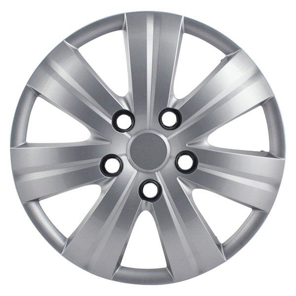 Pilot® - 16" 7 I-Spoke Matte Silver Wheel Covers