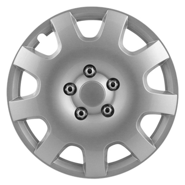 Pilot® - 15" 8 I-Spoke Gear Silver Wheel Covers
