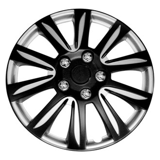 Pilot® - 15" Premier 10 I-Spoke Black Wheel Covers