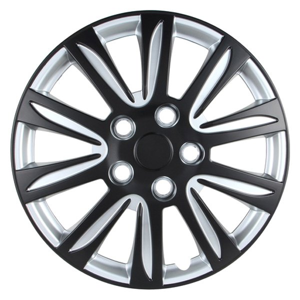 Pilot® - 15" Premier 10 I-Spoke Black Wheel Covers
