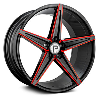 PINNACLE® - P202 SUPREME Gloss Black with Red Milled Accents