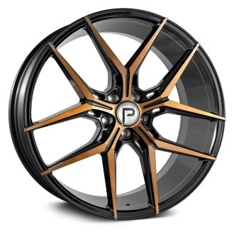 PINNACLE® - P204 SPLENDENT Gloss Black with Bronze Face