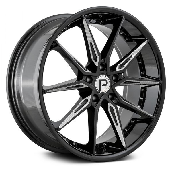 PINNACLE® - P218 ENZO Gloss Black with Milled Accents