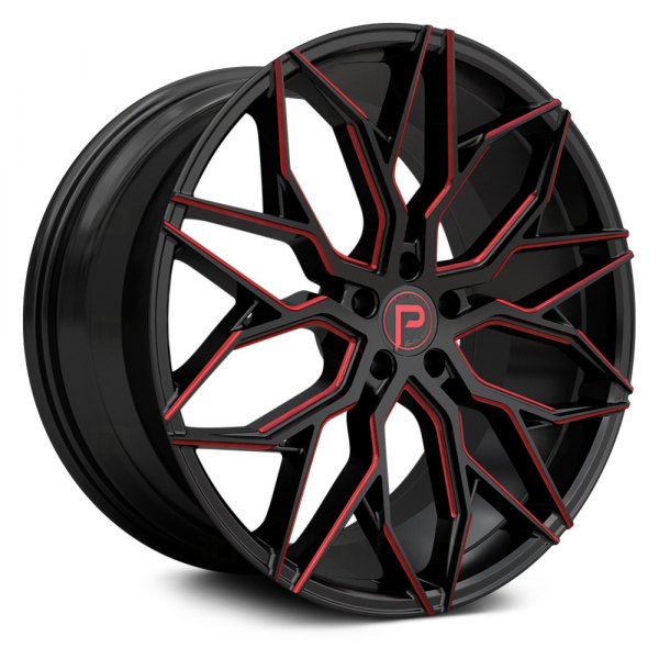 PINNACLE® - P306 MYSTIC Gloss Black with Red Milled Accents