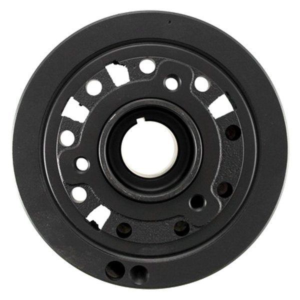 Pioneer Automotive® - Front Passenger Side Upper Harmonic Balancer with Counter Weight and Raised Pulley