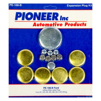 Pioneer Automotive® - Center Inner Brass Expansion Plug Kit
