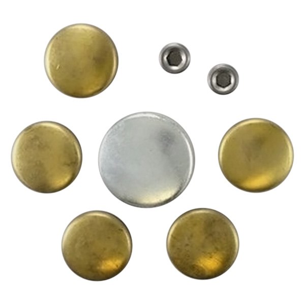 Pioneer Automotive® - Front Center Lower Poly Brass Expansion Plug Kit