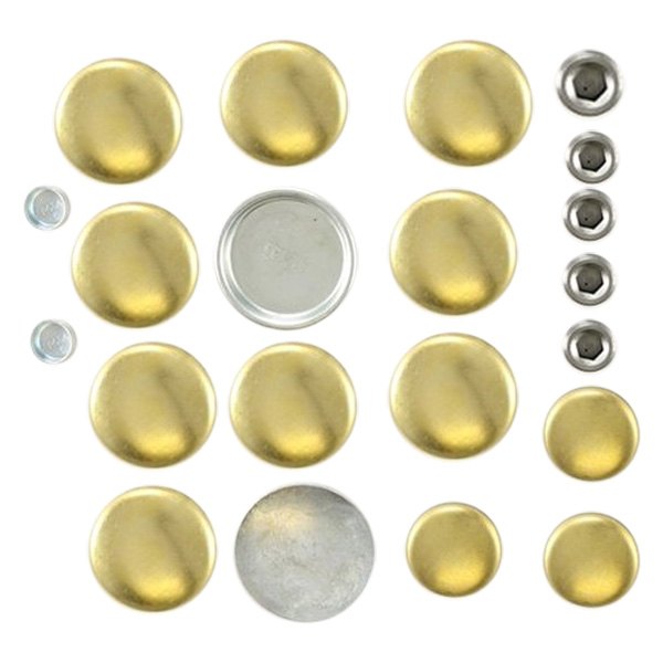 Pioneer Automotive® - Front Driver Side Lower Brass Expansion Plug Kit