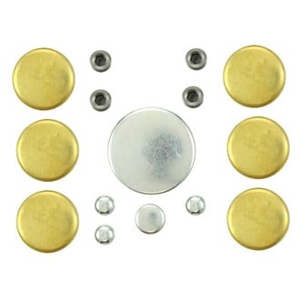 Pioneer Automotive® - Poly Brass Deep Expansion Plug Kit
