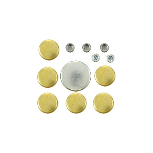 Pioneer Automotive® - Poly Brass Deep Expansion Plug Kit