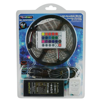 Pipedream® - 16.4' Flexible Multicolor LED Strip with Remote