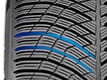 Main grooves with a curved shaped design