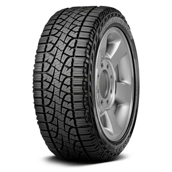 PIRELLI TIRES® ATR WHITE LETTERING WITH SCORPION Tires OUTLINED