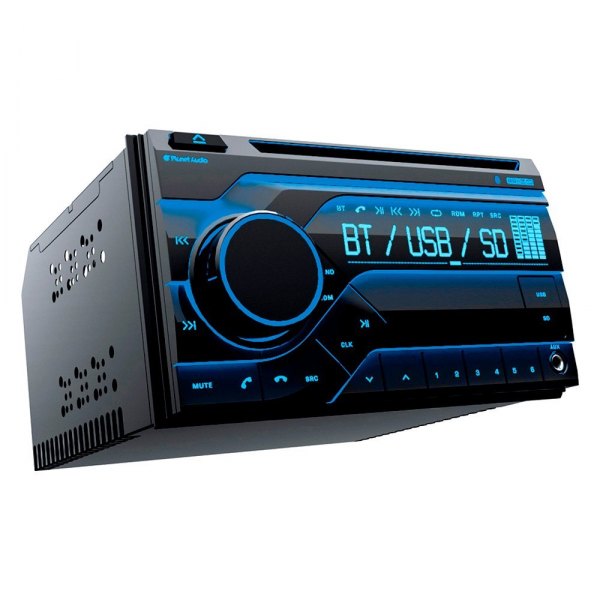 Planet Audio® - Double DIN Receiver with Bluetooth