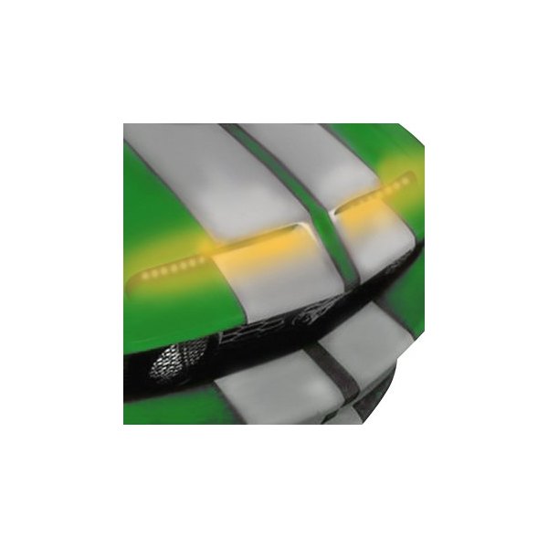 Plasmaglow 13020 Blue LED Hood Scoop Kit