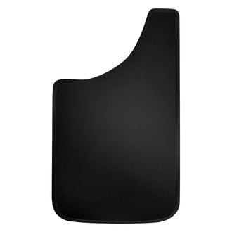 Plasticolor® - Easy Fit Black Mud Flaps w/o Logo