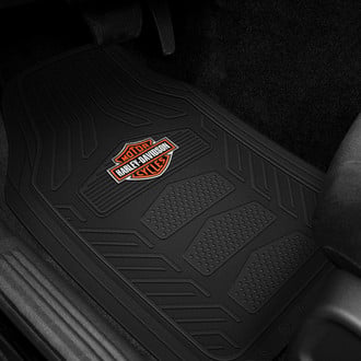 Plasticolor® - Harley-Davidson® Weather Pro™ 1st & 2nd Row Floor Mat Set