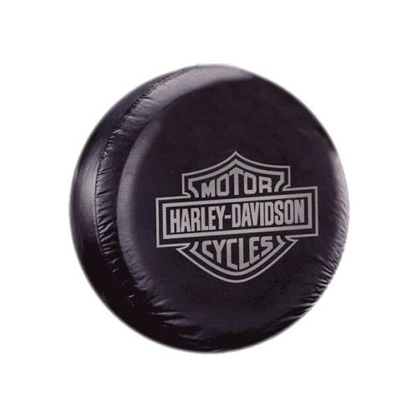 Plasticolor® 000795R01 HarleyDavidson Designer Black Tire Cover