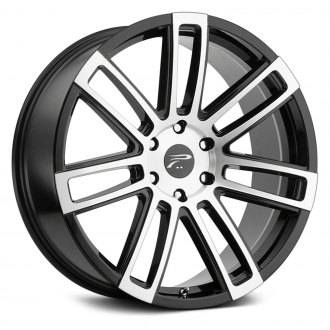 PLATINUM® - 441U GHOST Gloss Black with Diamond Cut Face and Clear Coat