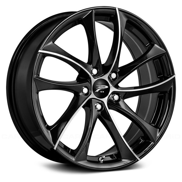 PLATINUM® - 438U GYRO Gloss Black with Diamond Cut Face and Clear-Coat
