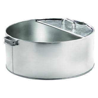 Plews® 75-750 - 6 gal Heavy Duty Galvanized Steel Drain Pan