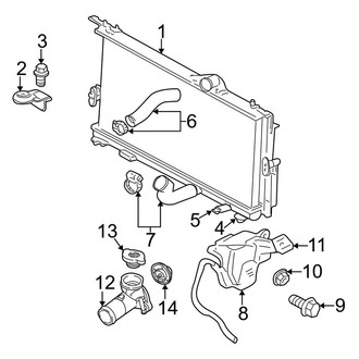 Plymouth OE - Cooling - Radiator & Components