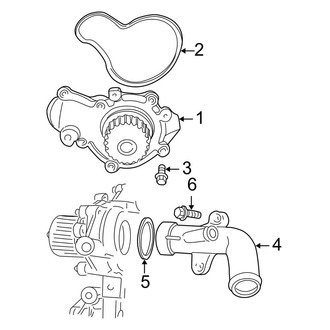 Plymouth OE - Cooling - Water Pump (LX)