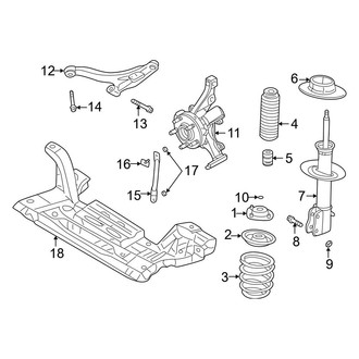 Plymouth OE - Front Suspension - Suspension Components