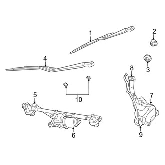 Plymouth OE - Windshield - Wiper & Washer Components