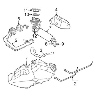 Plymouth OE - Fuel System Components (LX)