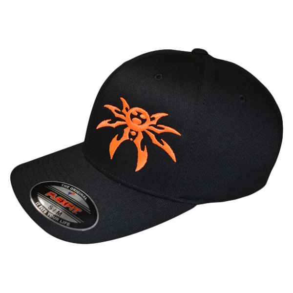Poison Spyder Customs® - Black with Orange L/XL Cap