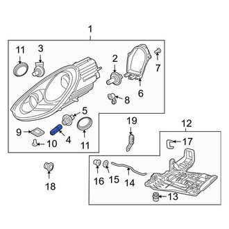 Porsche OE - Turn Signal Light Bulb
