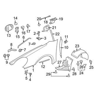 Porsche OE - Fender & Components