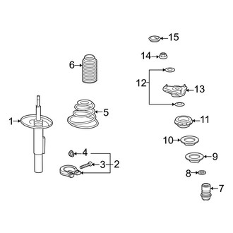 Porsche OE - Front Suspension - Struts & Components