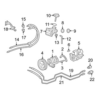 Porsche OE - Steering Gear & Linkage - Pump & Hoses