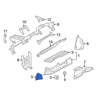 Porsche OE - Right Instrument Panel Side Cover