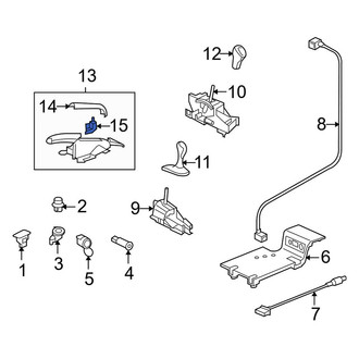 Porsche OE - Electronic Parking Brake Control Switch