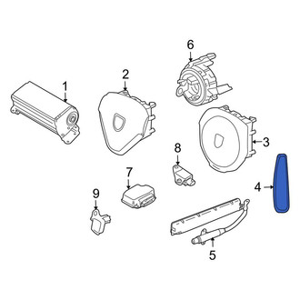 Porsche OE - Front Right Seat Air Bag