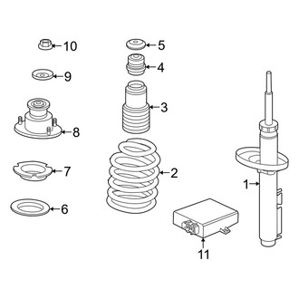 Porsche OE - Rear Suspension - Struts & Components