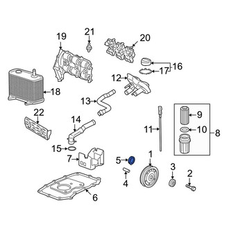 Porsche OE - Rear Engine Crankshaft Seal