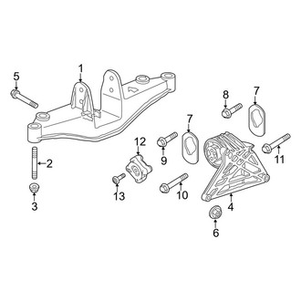 Porsche OE - Engine Mounting