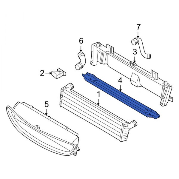 Radiator Mount Bracket