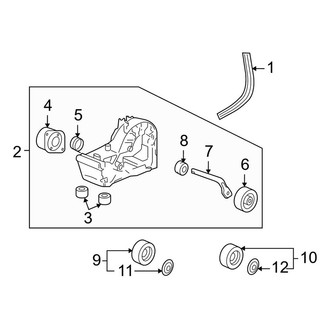 Porsche OE - Cooling - Belts & Pulleys (Base / S Standard Tr)