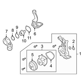 Porsche OE - Cooling - Water Pump (Base / R / S)