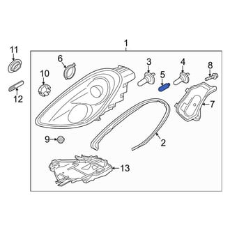 Porsche OE - Turn Signal Light Bulb