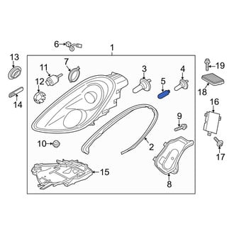 Porsche OE - Turn Signal Light Bulb