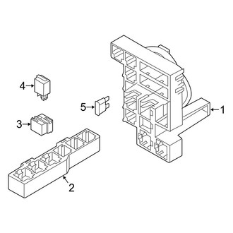 Porsche OE - Electrical - Fuse & Relay (Luggage Compartment)