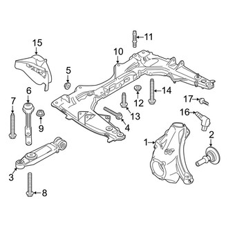 Porsche OE - Front Suspension - Suspension Components (3.8L)