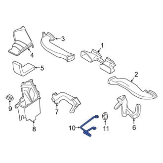 Porsche OE - Front A/C Evaporator Drain