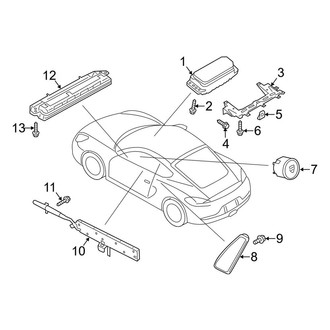 Porsche OE - Restraint Systems - Air Bag Components (Air Bags)